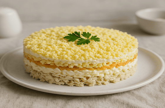 Мімоза з сиром